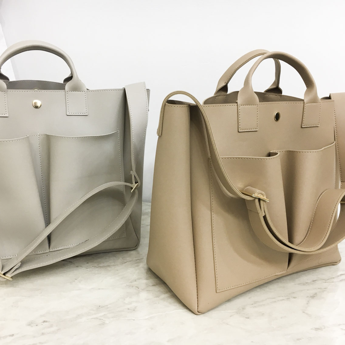 <b><p>Spring Color Daily Leather Tumbl Bag</p></b><b><p>春カラーデイリーレザータンブラーバック</p></b><br /><br /><p align='center'>