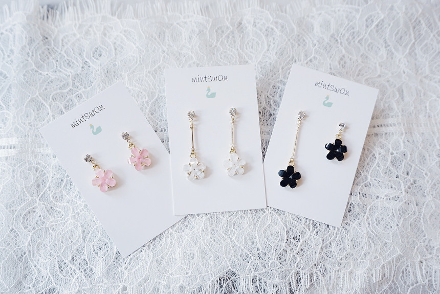 <b><p>Cherry Blossom Drop eaing Twenties Dly coordaon</p></b><b><p>桜 ドロップ イヤリング 20代の女性 デイリーコーディネート ウンチム ガールフレンドの贈り物</p></b><br /><br /><p align='center'>