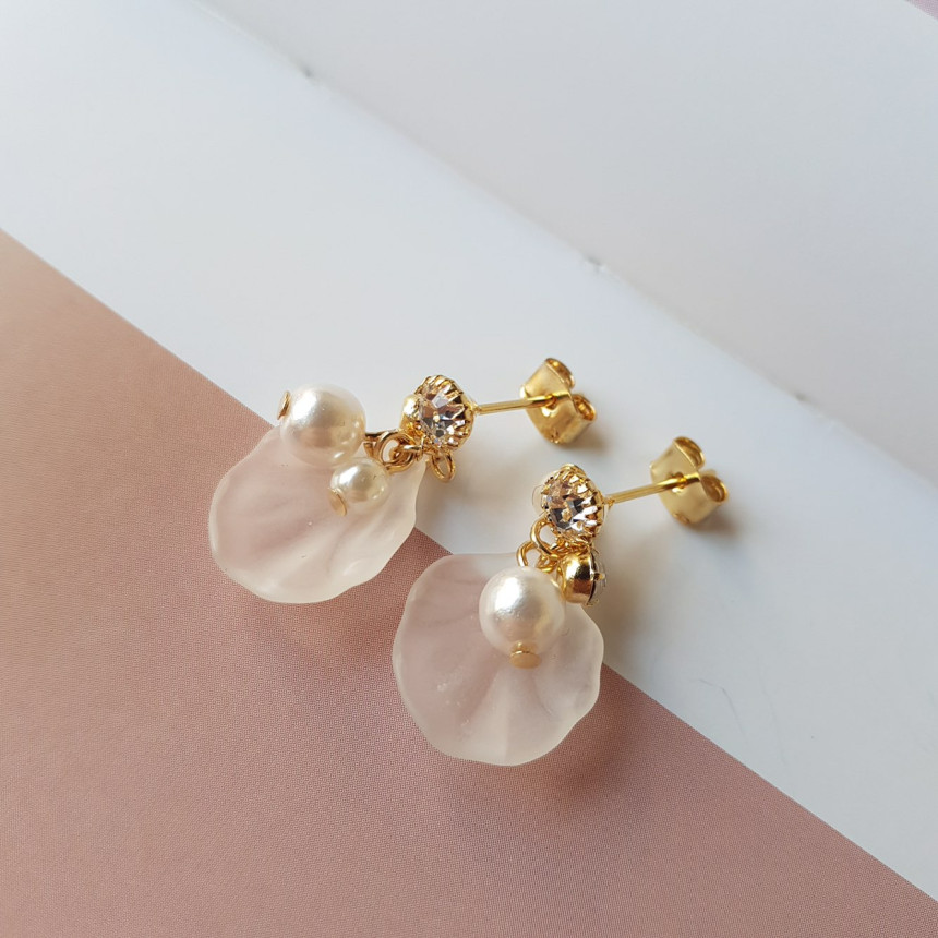 <b><p>Mingling no.1 petal HOMAIKA Pearl Drop Ers</p></b><b><p>ミンミン 第1 花びら ホマイカ 真珠 ドロップイヤリング 3色 説得力の 魅あるスタイル</p></b><br /><br /><p align='center'>