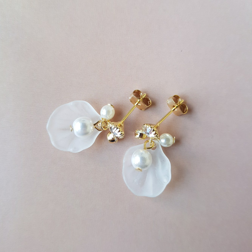 <b><p>Mingling no.1 petal HOMAIKA Pearl Drop Ers</p></b><b><p>ミンミン 第1 花びら ホマイカ 真珠 ドロップイヤリング 3色 説得力の 魅あるスタイル</p></b><br /><br /><p align='center'>