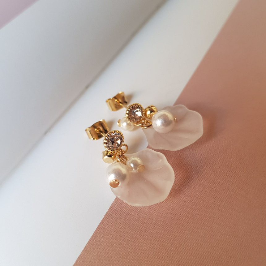 <b><p>Mingling no.1 petal HOMAIKA Pearl Drop Ers</p></b><b><p>ミンミン 第1 花びら ホマイカ 真珠 ドロップイヤリング 3色 説得力の 魅あるスタイル</p></b><br /><br /><p align='center'>