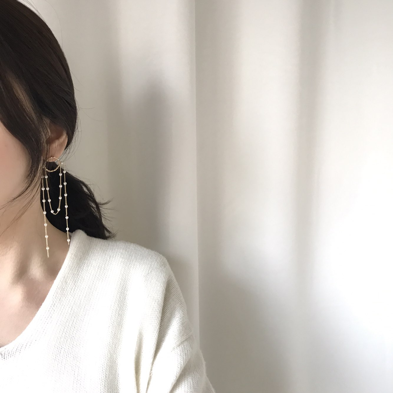 <b><p>Shaolin Unknown Pearl Long Drop Ergs Stand</p></b><b><p>シャーオルリン オンバル 真珠 ロング ドロップイヤグ 説得力の 魅あるスタイル</p></b><br /><br /><p align='center'>