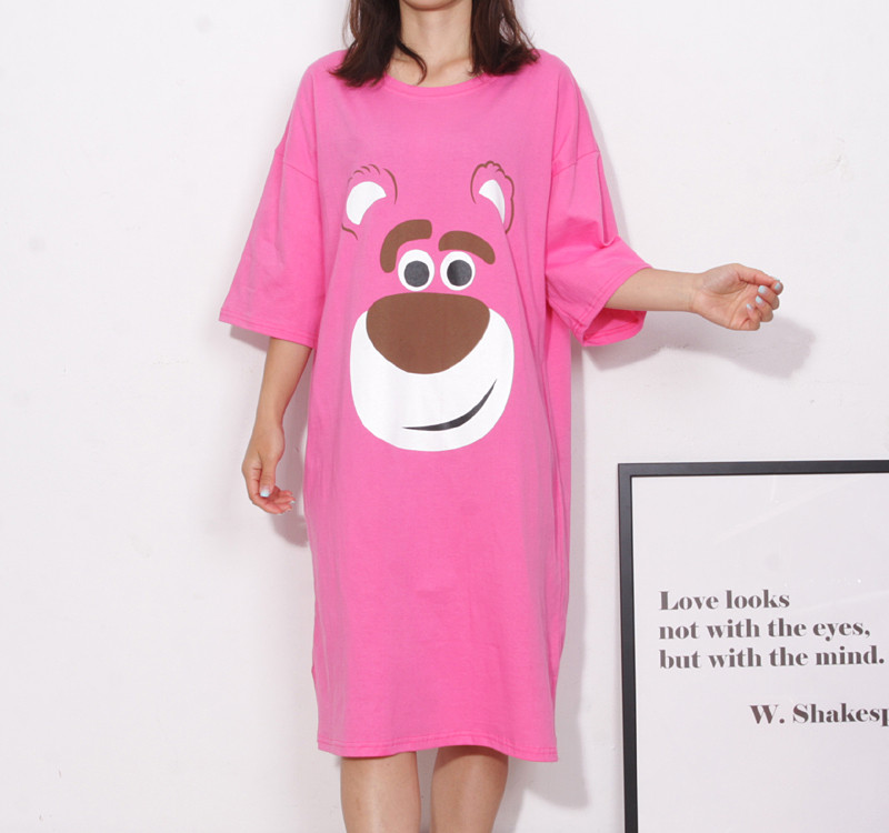 <b><p>pajamas one piece Homeware smile Fa</p></b><b><p>パジャマ ワンピース ホームウェア スマイル 純綿</p></b><br /><br /><p align='center'>