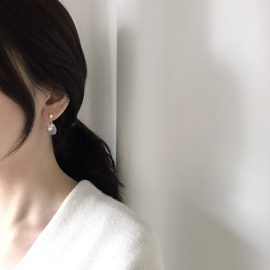 <b><p>Mingling no.1 petal HOMAIKA Pearl Drop Ers</p></b><b><p>ミンミン 第1 花びら ホマイカ 真珠 ドロップイヤリング 3色 説得力の 魅あるスタイル</p></b><br /><br /><p align='center'>