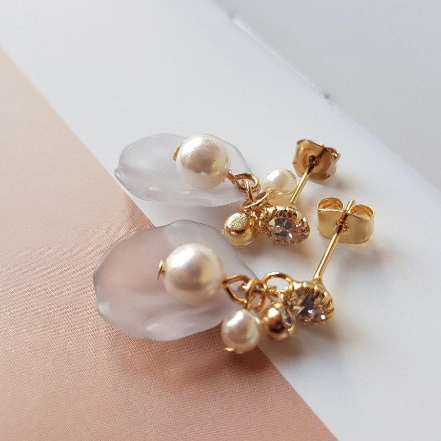 <b><p>Mingling no.1 petal HOMAIKA Pearl Drop Ers</p></b><b><p>ミンミン 第1 花びら ホマイカ 真珠 ドロップイヤリング 3色 説得力の 魅あるスタイル</p></b><br /><br /><p align='center'>