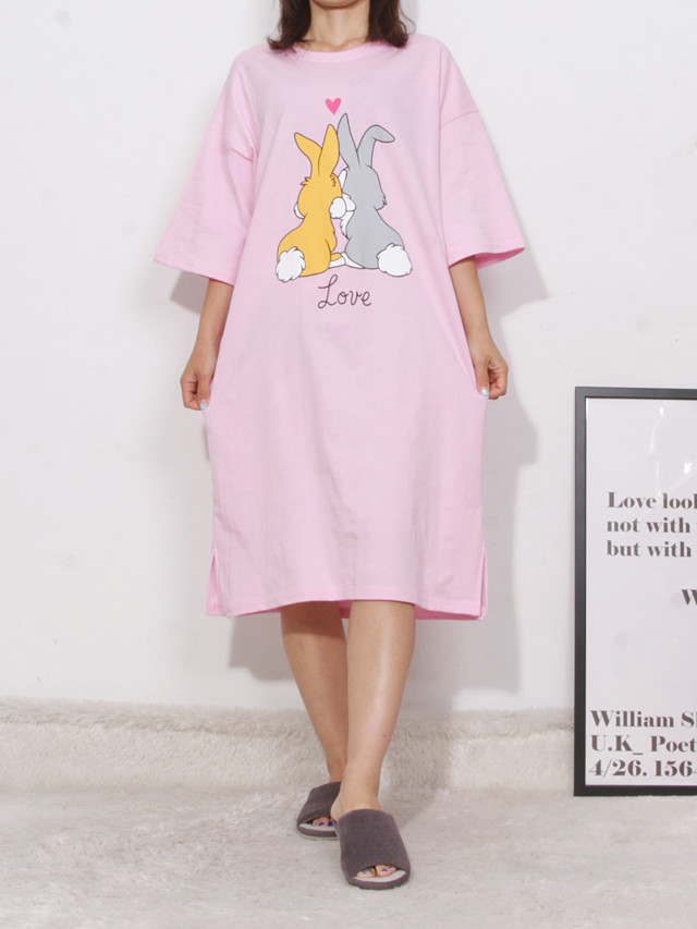 <b><p>pajamas one piece Homeware smile Fa</p></b><b><p>パジャマ ワンピース ホームウェア スマイル 純綿</p></b><br /><br /><p align='center'>