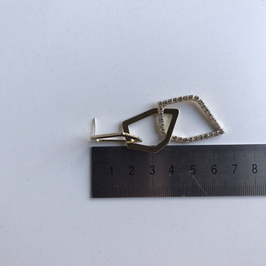 <b><p>Chen Multiple Cubic chain Drop Earrgs</p></b><b><p>チェン 多数 キュービック ーン ドロップイヤリング</p></b><br /><br /><p align='center'>