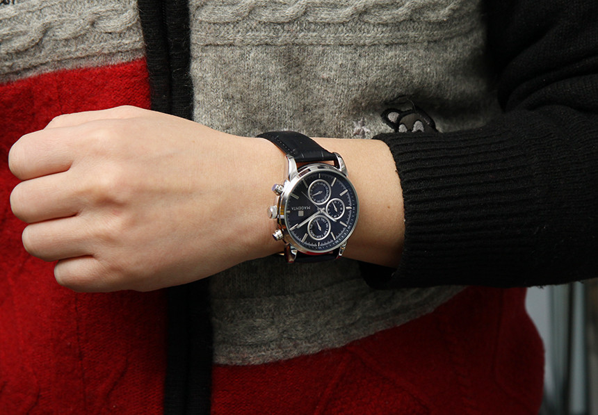 <b><p>MAGENTA male Leather wch 111.05.BK.LT Classic</p></b><b><p>マゼンタ 男性 レザー腕時計 111.05.BK.LT クラシックコーディネート</p></b><br /><br /><p align='center'>