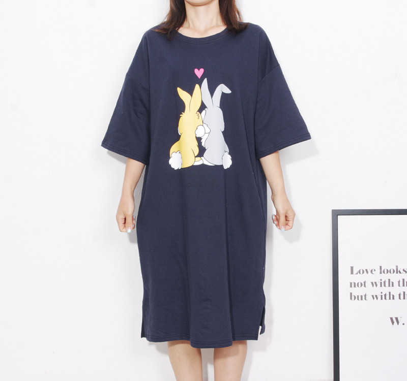 <b><p>pajamas one piece Homeware smile Fa</p></b><b><p>パジャマ ワンピース ホームウェア スマイル 純綿</p></b><br /><br /><p align='center'>