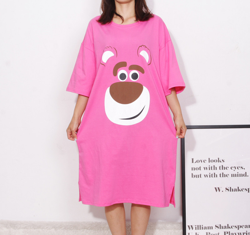 <b><p>pajamas one piece Homeware smile Fa</p></b><b><p>パジャマ ワンピース ホームウェア スマイル 純綿</p></b><br /><br /><p align='center'>