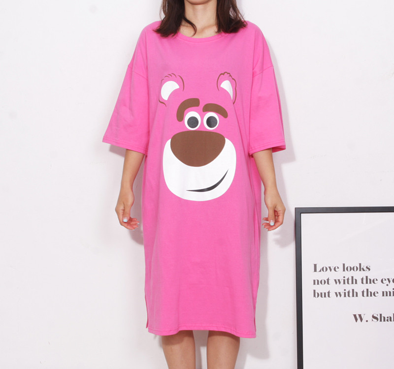 <b><p>pajamas one piece Homeware smile Fa</p></b><b><p>パジャマ ワンピース ホームウェア スマイル 純綿</p></b><br /><br /><p align='center'>