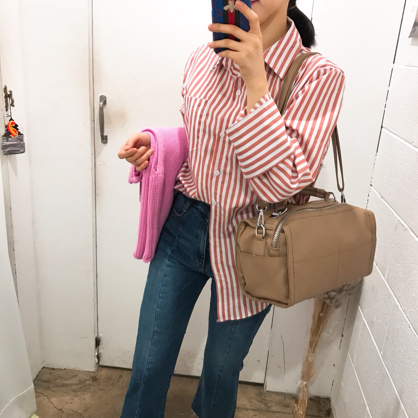 <b><p>Daily back 2color Modern chic Charming style</p></b><b><p>デイリーバック2colorモダンシックな魅力のあるスタイルの女性のコーディネートカジュアルビッグバッ</p></b><br /><br /><p align='center'>