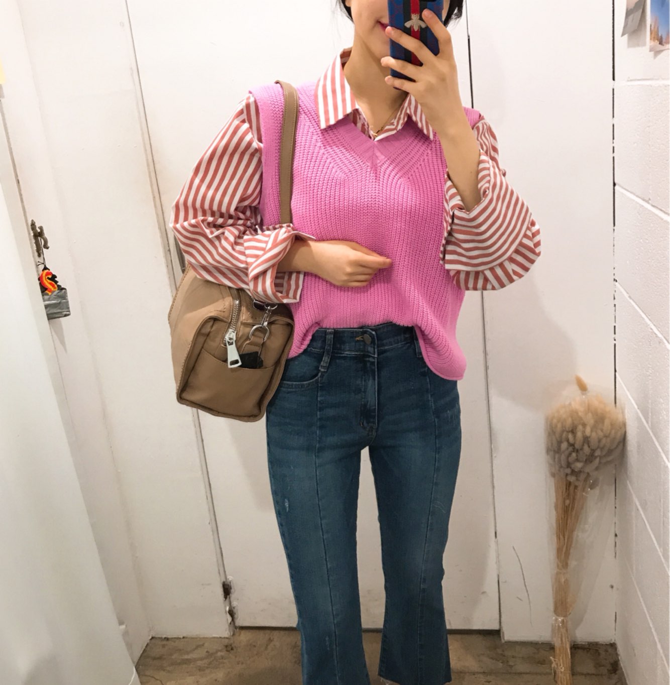 <b><p>Daily back 2color Modern chic Charming style</p></b><b><p>デイリーバック2colorモダンシックな魅力のあるスタイルの女性のコーディネートカジュアルビッグバッ</p></b><br /><br /><p align='center'>