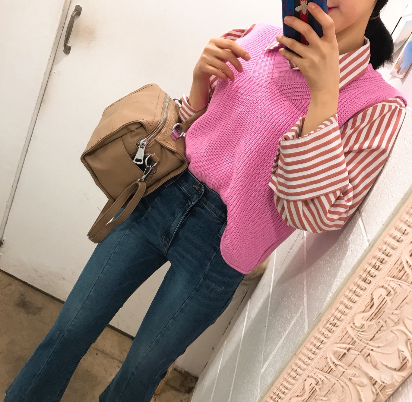 <b><p>Daily back 2color Modern chic Charming style</p></b><b><p>デイリーバック2colorモダンシックな魅力のあるスタイルの女性のコーディネートカジュアルビッグバッ</p></b><br /><br /><p align='center'>