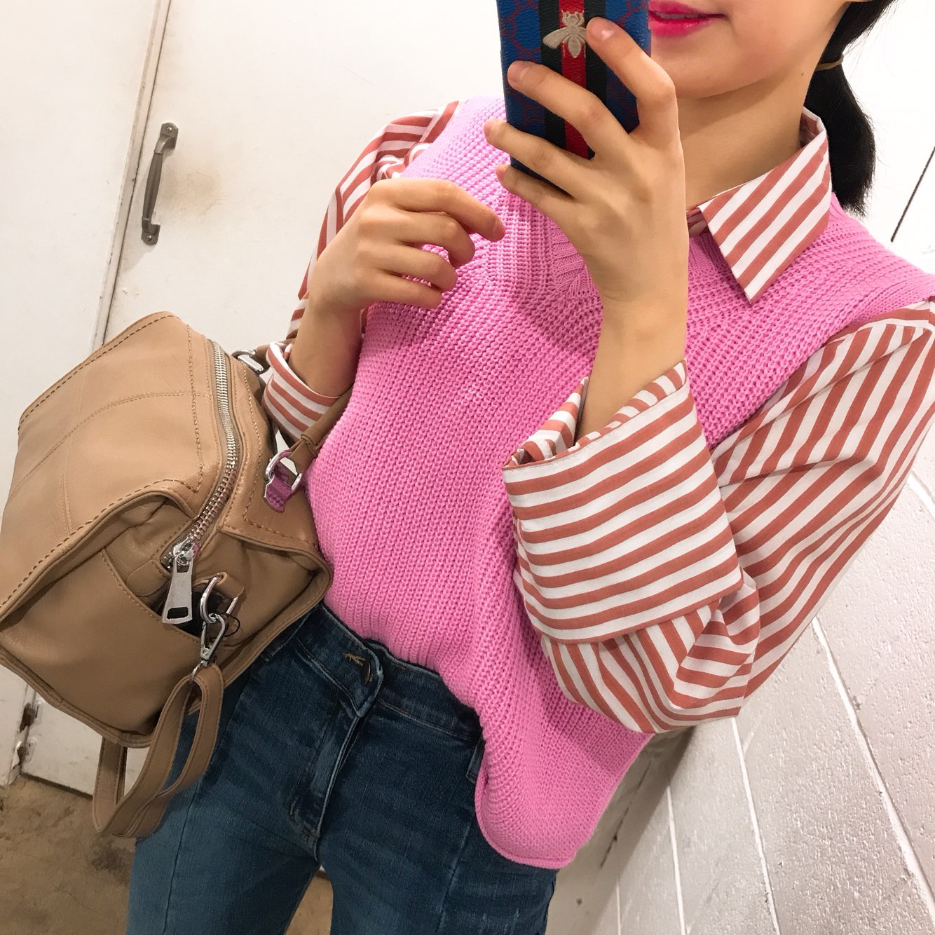 <b><p>Daily back 2color Modern chic Charming style</p></b><b><p>デイリーバック2colorモダンシックな魅力のあるスタイルの女性のコーディネートカジュアルビッグバッ</p></b><br /><br /><p align='center'>