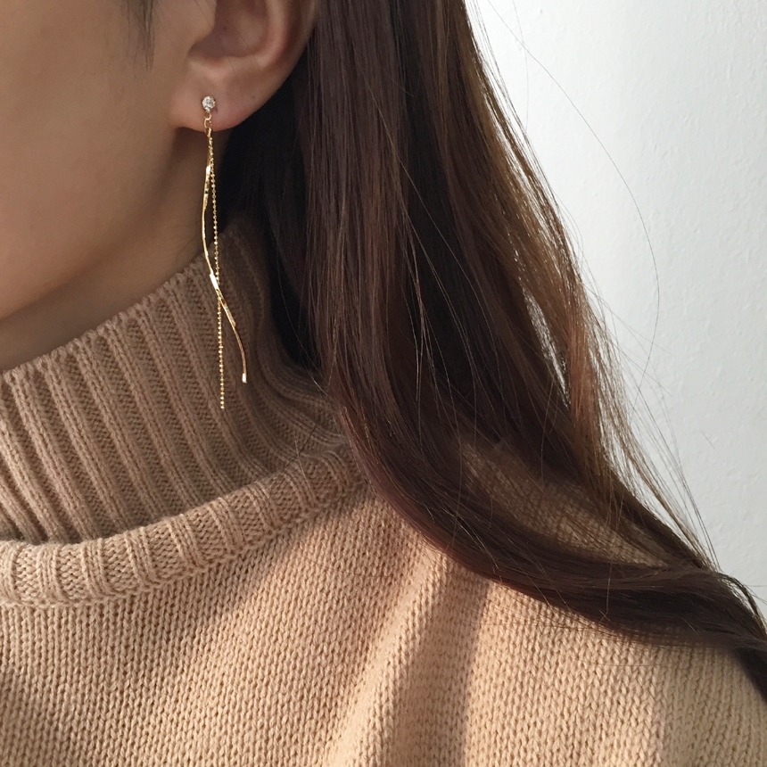 <b><p>Mourning wave Two les Lo Drop ear possib</p></b><b><p>無排 ウェーブ 二行 ロング ドロップ イヤリ グィチ 可能 耳パンチピアス チン</p></b><br /><br /><p align='center'>