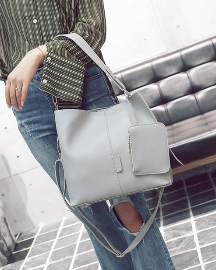 <b><p>Daily Leather Should Bag sic Rsonable Modn</p></b><b><p>デイリーレザーショルダーバッグベーシックバック合理的なモダンシック軽い基本ポーチセットクロスバックバ</p></b><br /><br /><p align='center'>