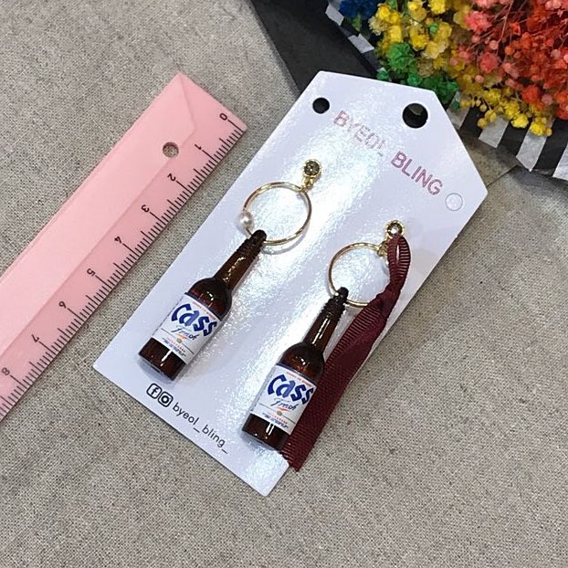 <b><p>Have drink Soju beer Makgeolli Gift earg</p></b><b><p>飲むよ 焼酎 ビール マッコリ ギフト イヤリング グィチ 萌えアイテム ラブリーな</p></b><br /><br /><p align='center'>