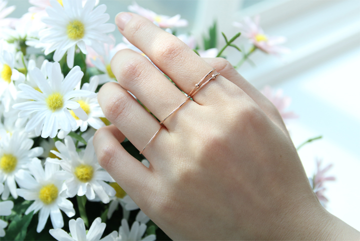 <b><p>14k point ball Thread rg K layed Dg simple</p></b><b><p>14k ポイント ボール 糸リング K重ね着 ドゥ シンプル デイリー ラウンド</p></b><br /><br /><p align='center'>