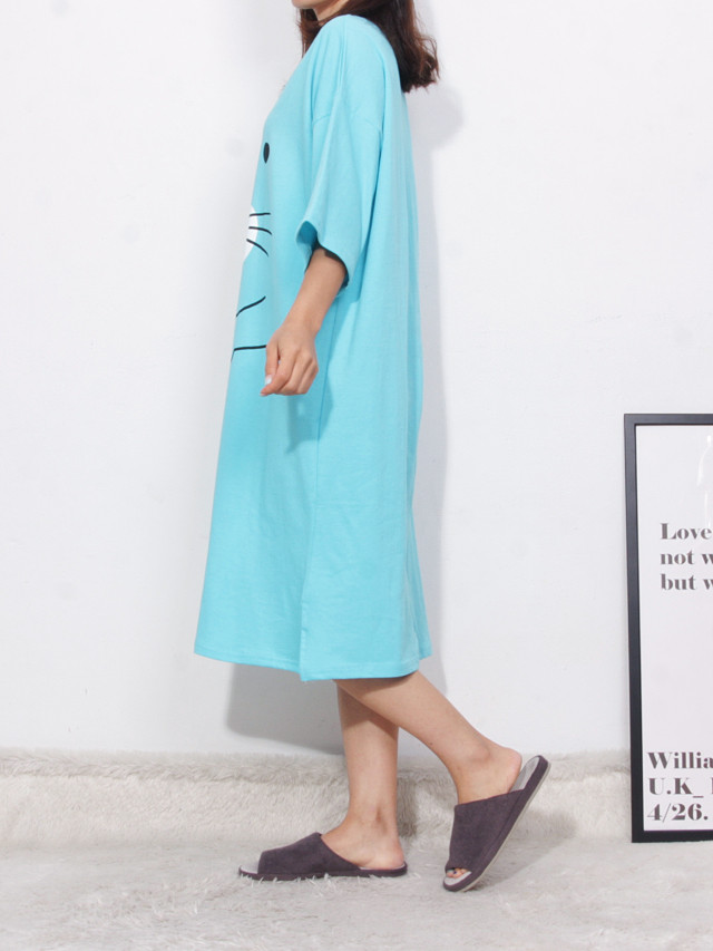 <b><p>pajamas one piece Homeware smile Fa</p></b><b><p>パジャマ ワンピース ホームウェア スマイル 純綿</p></b><br /><br /><p align='center'>