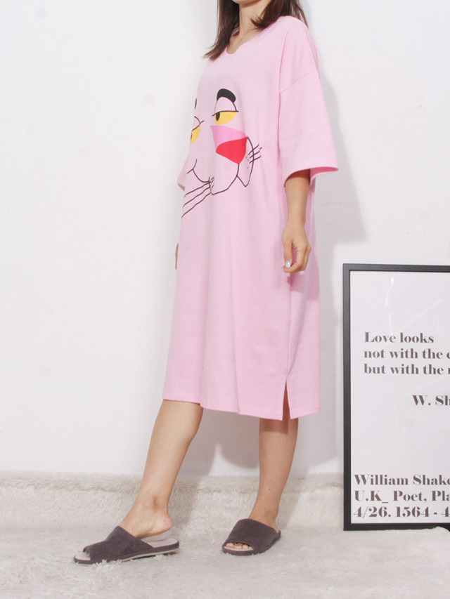 <b><p>pajamas one piece Homeware smile Fa</p></b><b><p>パジャマ ワンピース ホームウェア スマイル 純綿</p></b><br /><br /><p align='center'>