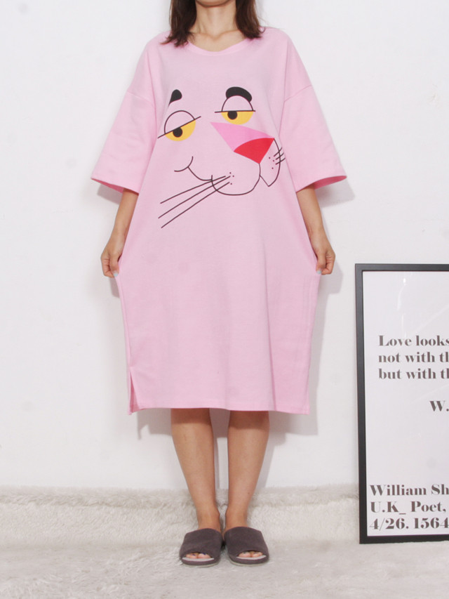 <b><p>pajamas one piece Homeware smile Fa</p></b><b><p>パジャマ ワンピース ホームウェア スマイル 純綿</p></b><br /><br /><p align='center'>