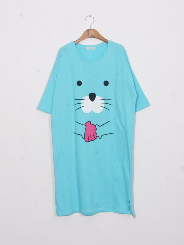 <b><p>pajamas one piece Homeware smile Fa</p></b><b><p>パジャマ ワンピース ホームウェア スマイル 純綿</p></b><br /><br /><p align='center'>