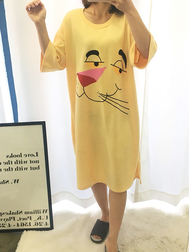 <b><p>pajamas one piece Homeware smile Fa</p></b><b><p>パジャマ ワンピース ホームウェア スマイル 純綿</p></b><br /><br /><p align='center'>