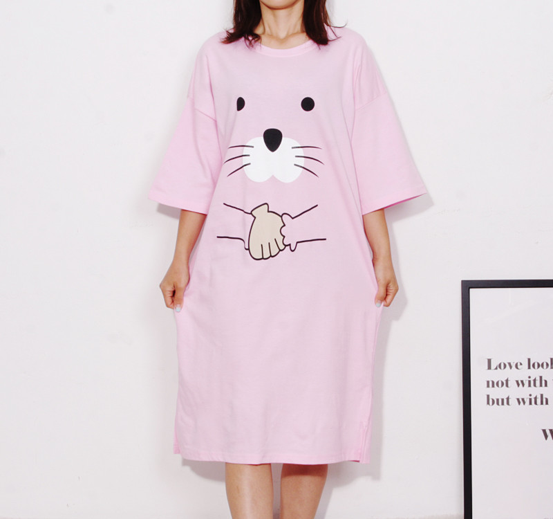 <b><p>pajamas one piece Homeware smile Fa</p></b><b><p>パジャマ ワンピース ホームウェア スマイル 純綿</p></b><br /><br /><p align='center'>