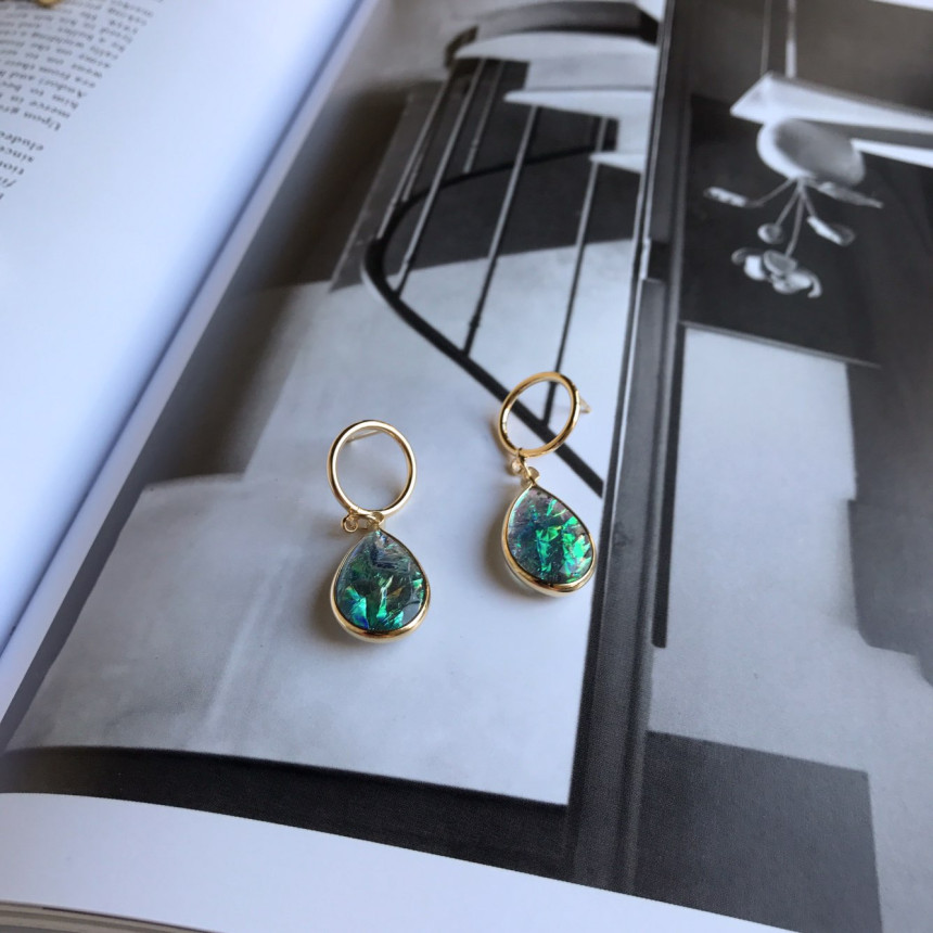 <b><p>Ari Sequins HOMAIKA Drop Earngs 3color Feme</p></b><b><p>アリ スパンコール ホマイカ ドロップイヤリング 3色 フェミニンな 女性ディネート</p></b><br /><br /><p align='center'>