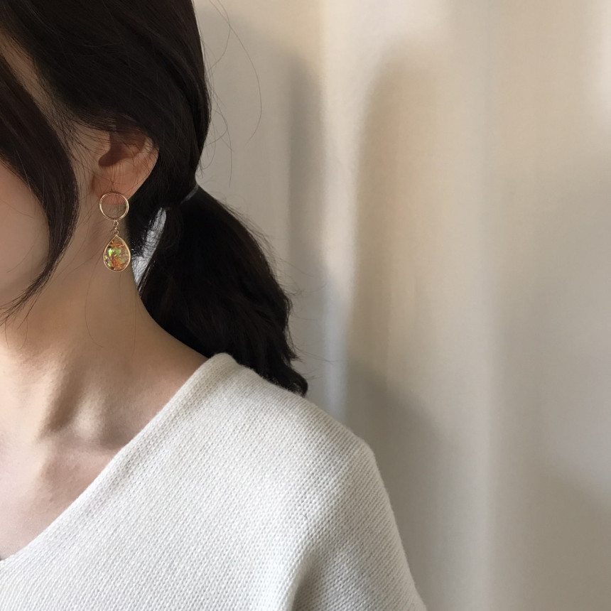 <b><p>Ari Sequins HOMAIKA Drop Earngs 3color Feme</p></b><b><p>アリ スパンコール ホマイカ ドロップイヤリング 3色 フェミニンな 女性ディネート</p></b><br /><br /><p align='center'>