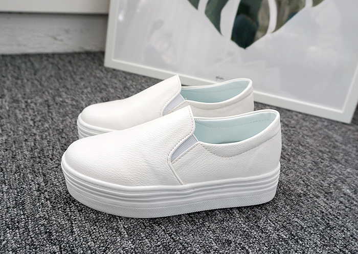 <b><p>Korean The Height Slip-on 4.5cm female Wom</p></b><b><p>韓国語 厚底 身長 スリップオン 4.5cm 女性 スニーカー 快適な靴</p></b><br /><br /><p align='center'>