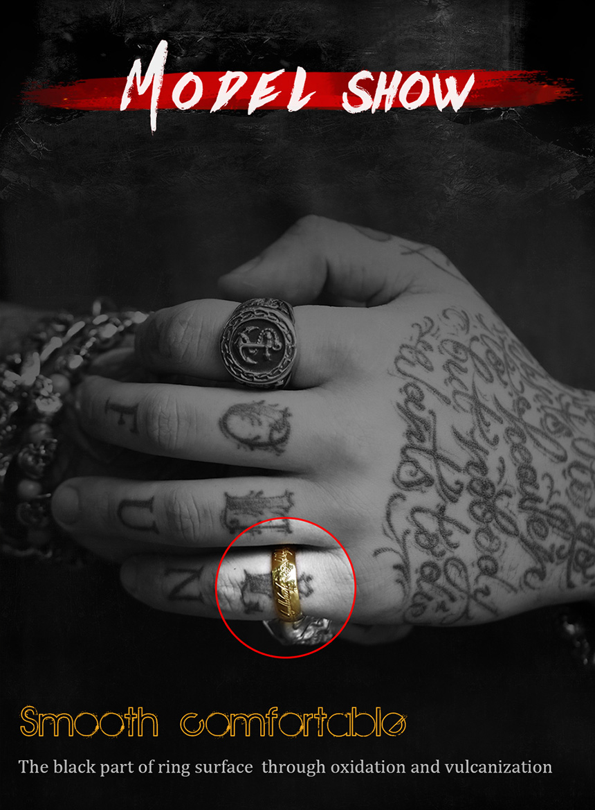 <b><p>Genuine titanium Absolute rg Kg of Wom studt</p></b><b><p>本物 チタン 絶対リング の帝王 男 女性 学生 友情 カップル ファッション 書かれているカールス</p></b><br /><br /><p align='center'>