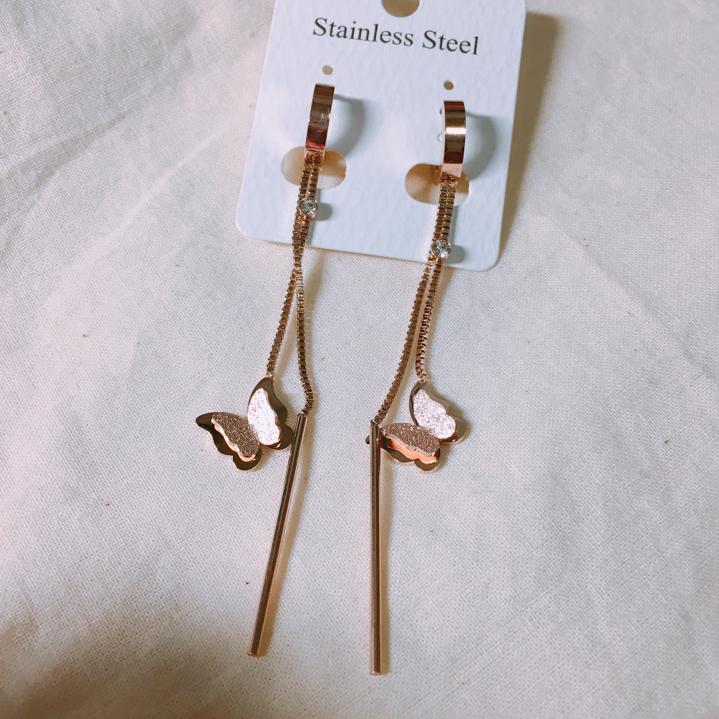 <b><p>Luce Surreal butterfly drop ings LKJ1140</p></b><b><p>ルーチェ 書かれているカール蝶ドロップイヤリング LKJ1140 一つだけで説得力の</p></b><br /><br /><p align='center'>