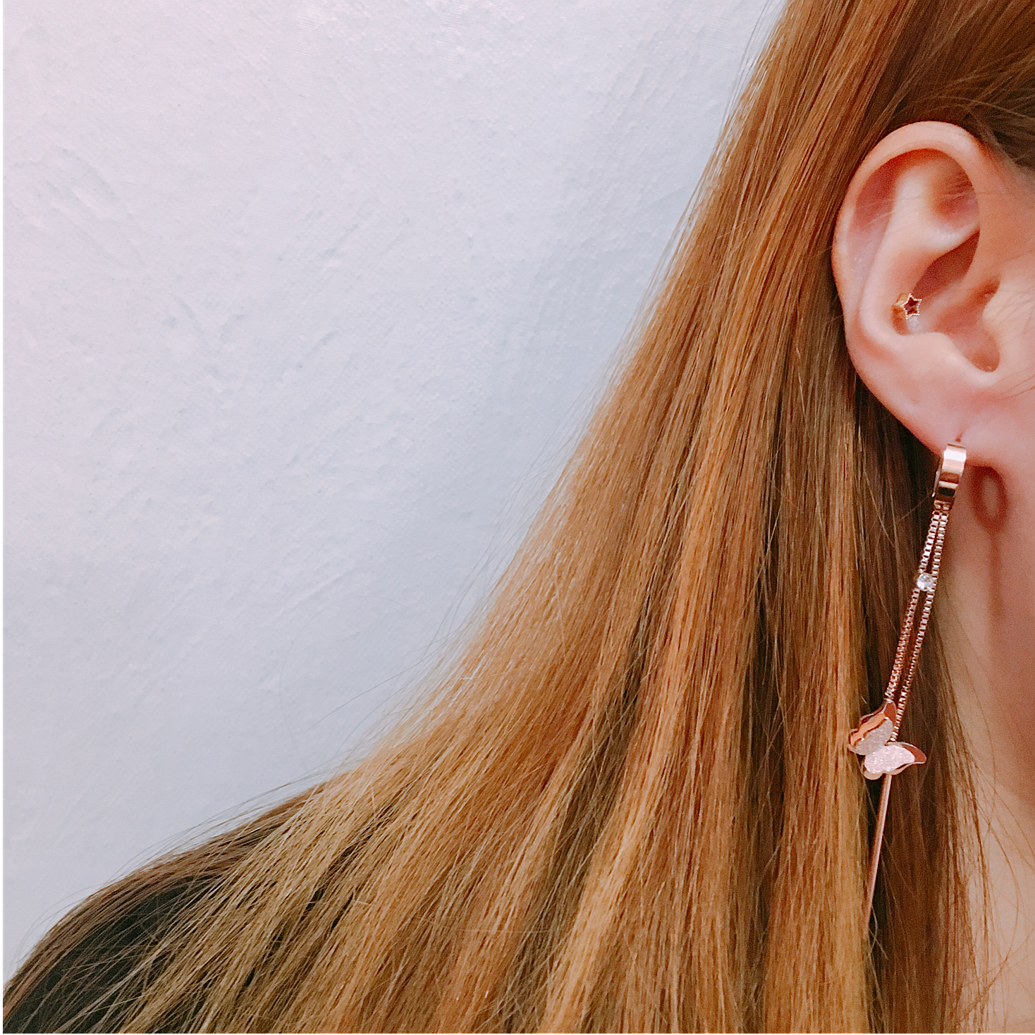 <b><p>Luce Surreal butterfly drop ings LKJ1140</p></b><b><p>ルーチェ 書かれているカール蝶ドロップイヤリング LKJ1140 一つだけで説得力の</p></b><br /><br /><p align='center'>