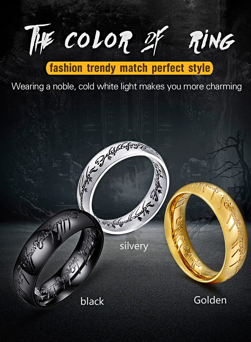 <b><p>Genuine titanium Absolute rg Kg of Wom studt</p></b><b><p>本物 チタン 絶対リング の帝王 男 女性 学生 友情 カップル ファッション 書かれているカールス</p></b><br /><br /><p align='center'>