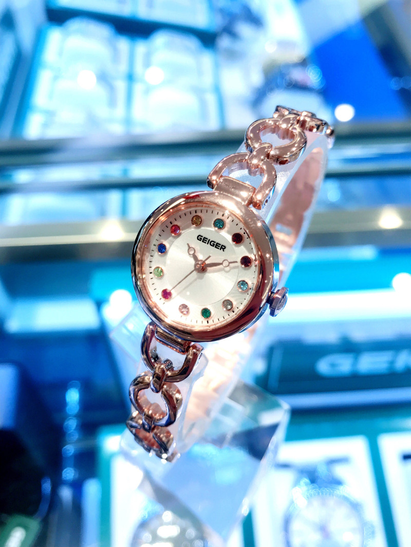 <b><p>Geiger female met Brac GE61179RG 30s Girlfriend</p></b><b><p>ガイガー 女性 メタル ブレスレットセット GE61179RG 30代 ルフレンドの贈り物</p></b><br /><br /><p align='center'>