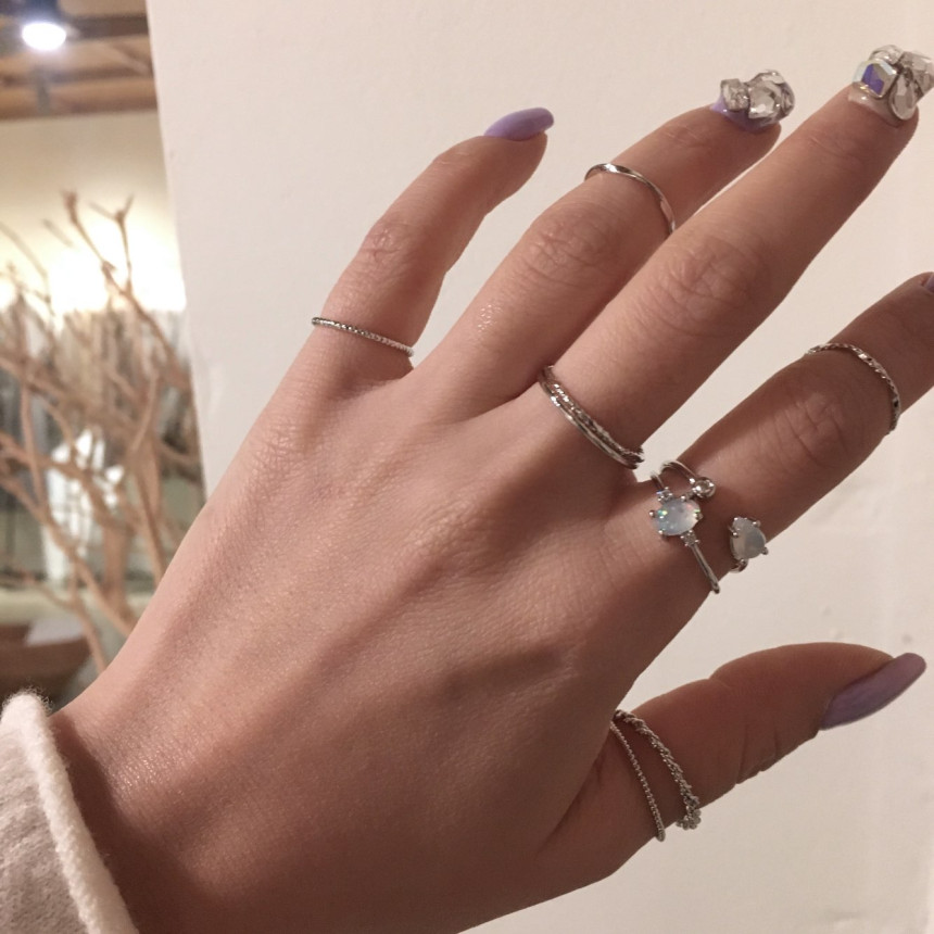 <b><p>Carret stone Cubic 10 ss ring Girl coordati</p></b><b><p>カリト 原石 キュービック 10セット リング 女性コーディネート アンティーク</p></b><br /><br /><p align='center'>