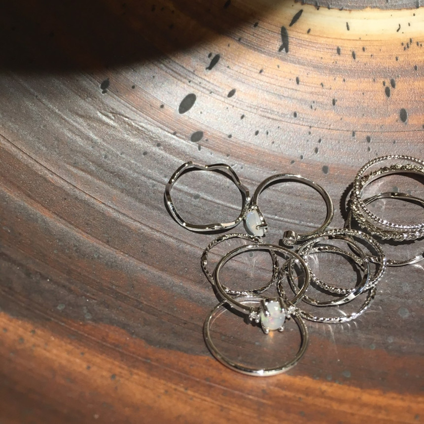 <b><p>Carret stone Cubic 10 ss ring Girl coordati</p></b><b><p>カリト 原石 キュービック 10セット リング 女性コーディネート アンティーク</p></b><br /><br /><p align='center'>