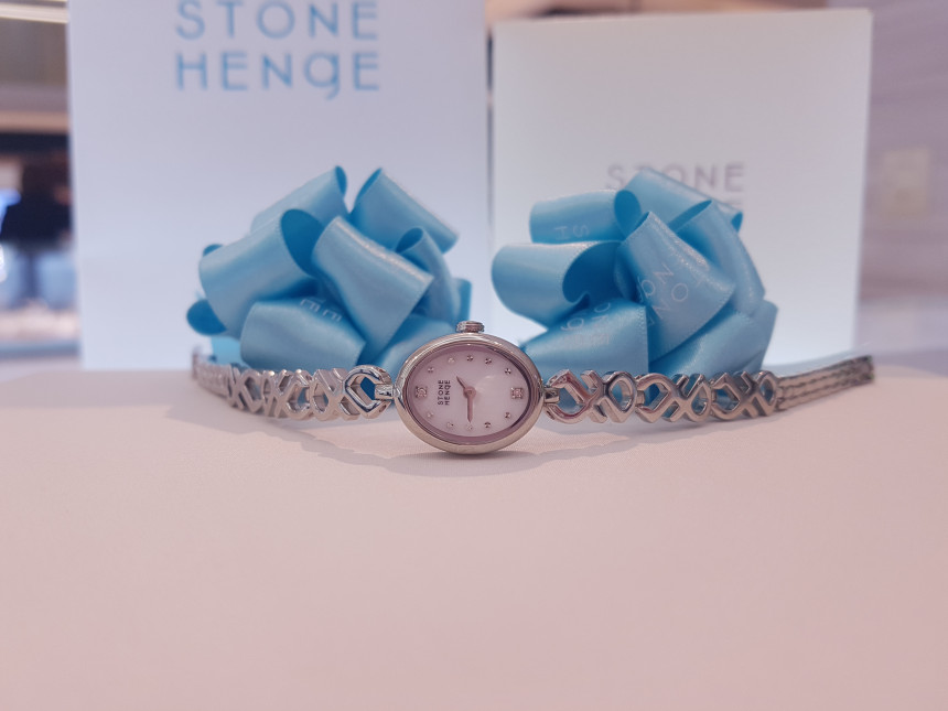 <b><p>Stonehenge SHe White metal watch S0209</p></b><b><p>ストーンヘンジ 彼女 ホワイトメタル時計 S0209</p></b><br /><br /><p align='center'>