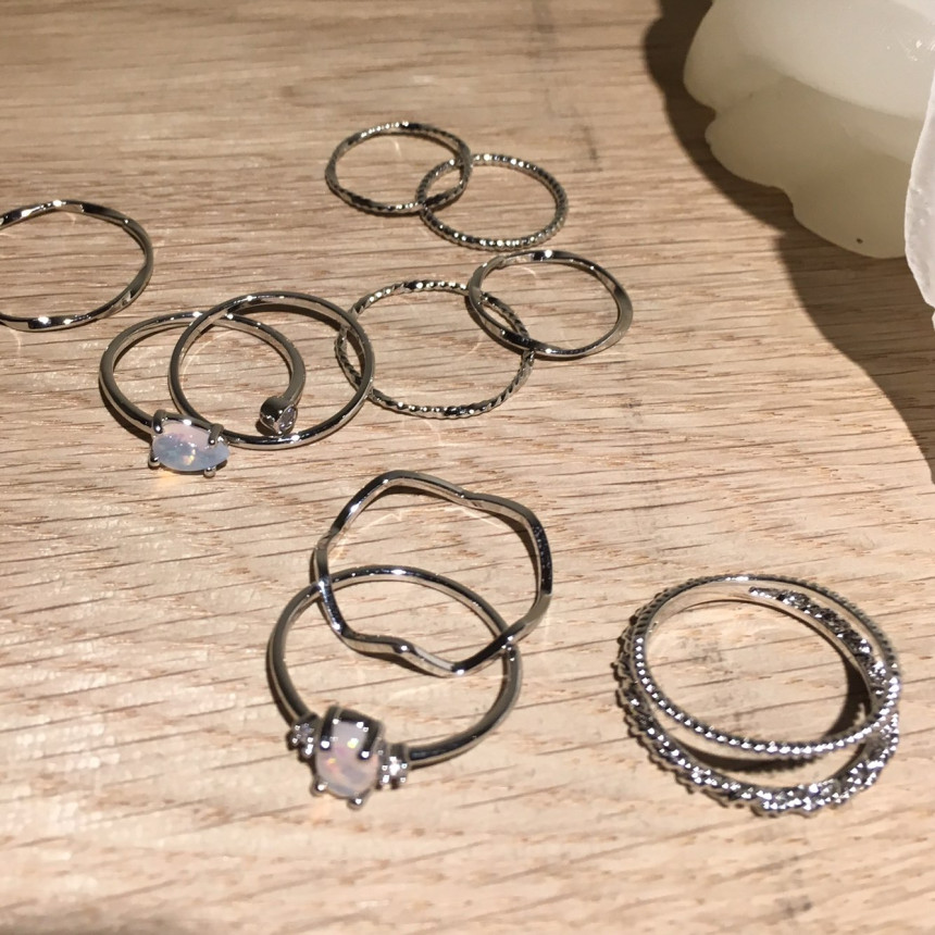 <b><p>Carret stone Cubic 10 ss ring Girl coordati</p></b><b><p>カリト 原石 キュービック 10セット リング 女性コーディネート アンティーク</p></b><br /><br /><p align='center'>