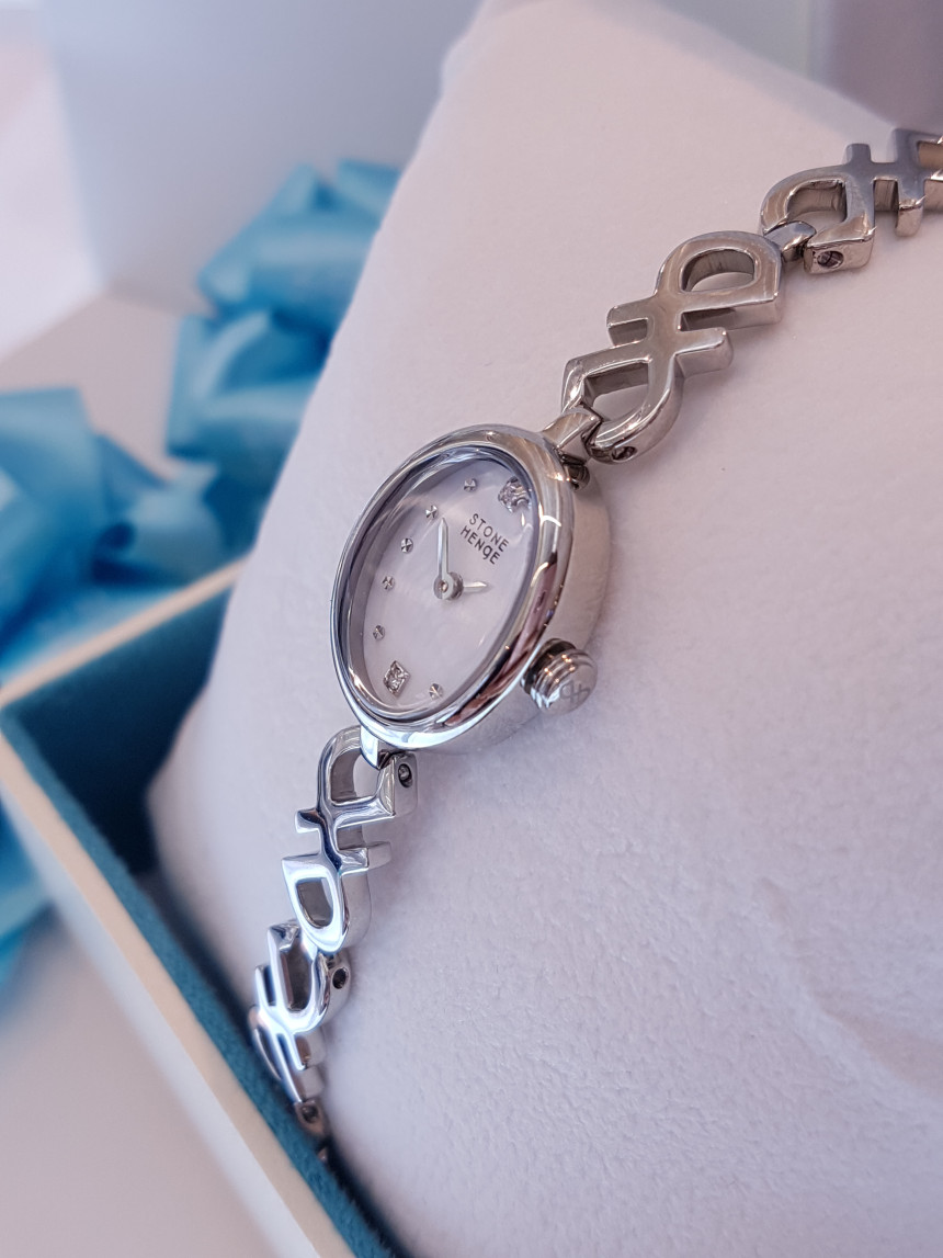 <b><p>Stonehenge SHe White metal watch S0209</p></b><b><p>ストーンヘンジ 彼女 ホワイトメタル時計 S0209</p></b><br /><br /><p align='center'>