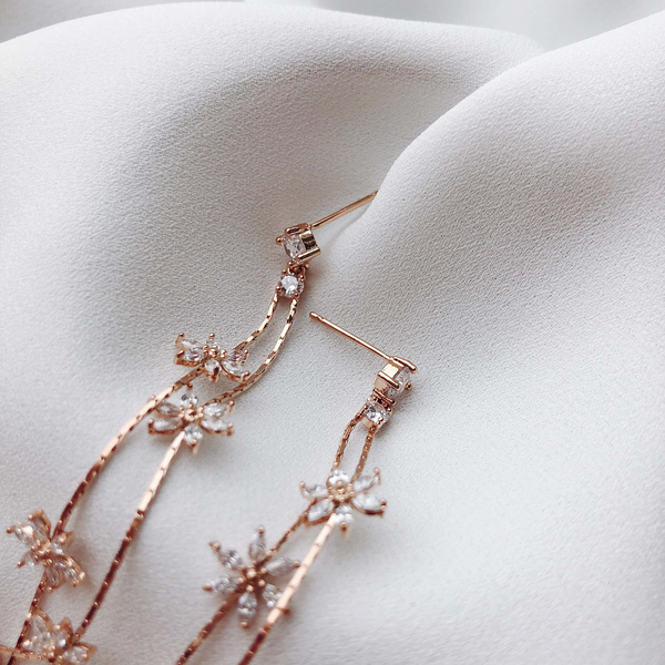 <b><p>18’s Special Offers Mary Rose flow Drop Erings</p></b><b><p>18歳 特価 メアリーローズ フラワー ドロップイヤリング コレクション 3タイプ</p></b><br /><br /><p align='center'>