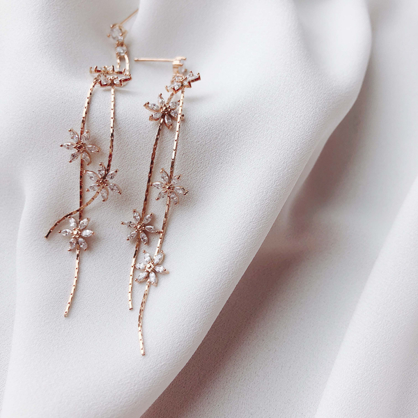 <b><p>18’s Special Offers Mary Rose flow Drop Erings</p></b><b><p>18歳 特価 メアリーローズ フラワー ドロップイヤリング コレクション 3タイプ</p></b><br /><br /><p align='center'>