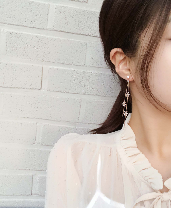 <b><p>18’s Special Offers Mary Rose flow Drop Erings</p></b><b><p>18歳 特価 メアリーローズ フラワー ドロップイヤリング コレクション 3タイプ</p></b><br /><br /><p align='center'>