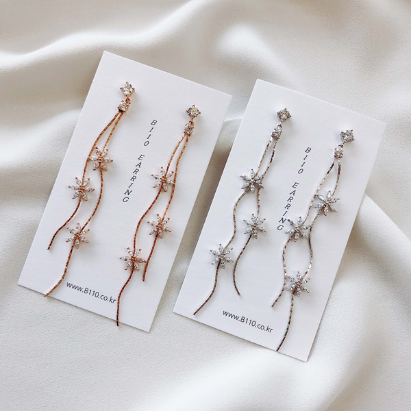 <b><p>18’s Special Offers Mary Rose flow Drop Erings</p></b><b><p>18歳 特価 メアリーローズ フラワー ドロップイヤリング コレクション 3タイプ</p></b><br /><br /><p align='center'>