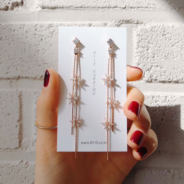 <b><p>18’s Special Offers Mary Rose flow Drop Erings</p></b><b><p>18歳 特価 メアリーローズ フラワー ドロップイヤリング コレクション 3タイプ</p></b><br /><br /><p align='center'>