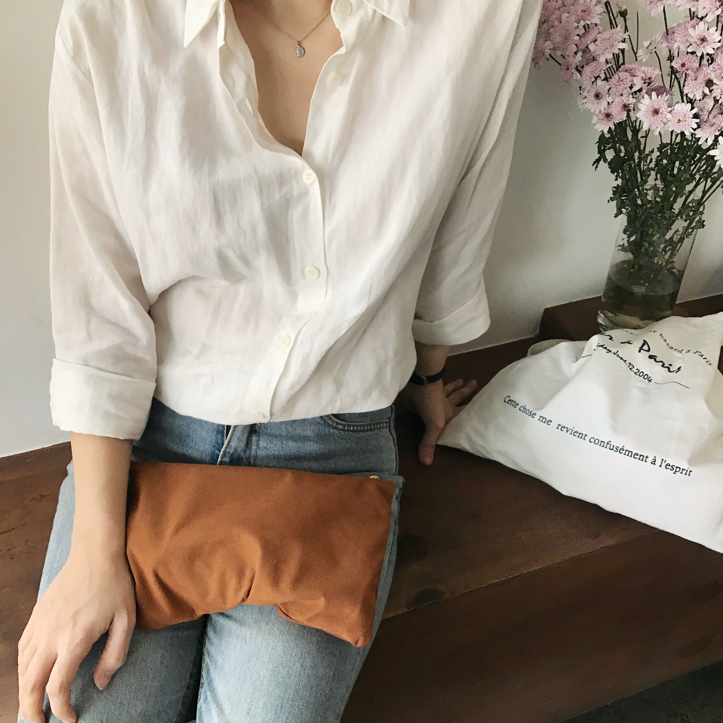 <b><p>20 minute coordation of makg remmen pouch</p></b><b><p>アワー某メンツパリスエコバッグバッグスエードクラッチポーチ推薦製作20代コーディネート</p></b><br /><br /><p align='center'>