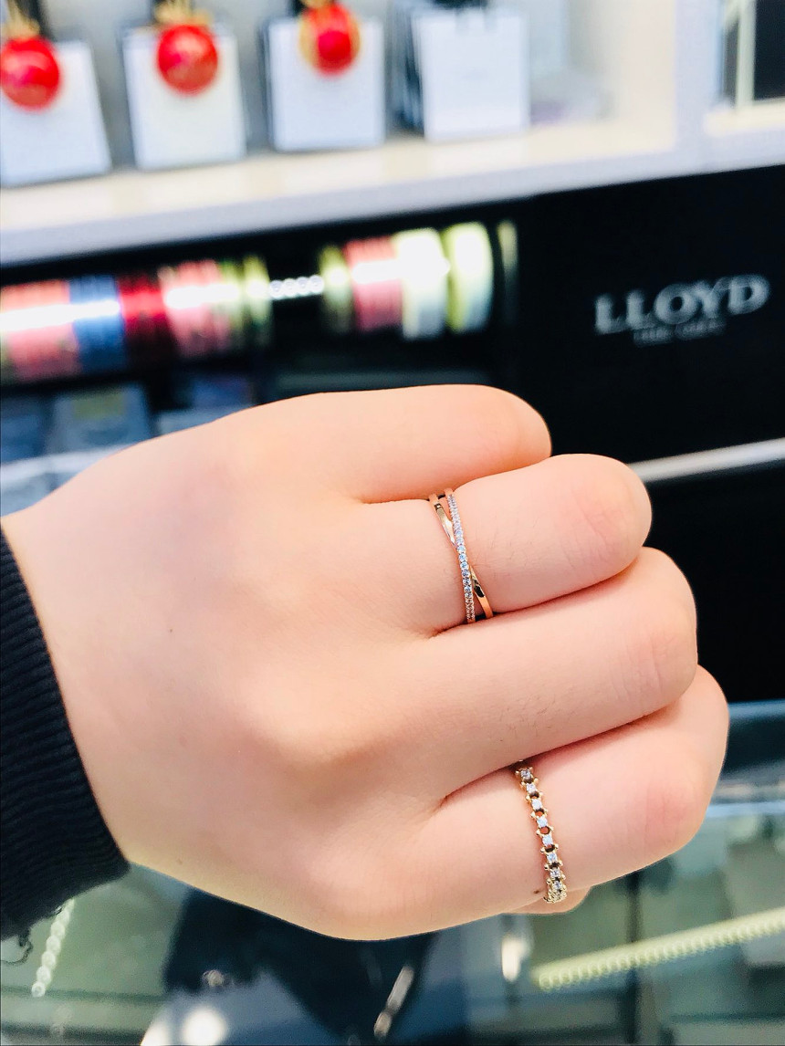 <b><p>Lloyd X cross Women's rings LRT14058T</p></b><b><p>ロイド Xの クロス 女性のリング LRT14058T 10代 記念日 ガールフレンド</p></b><br /><br /><p align='center'>