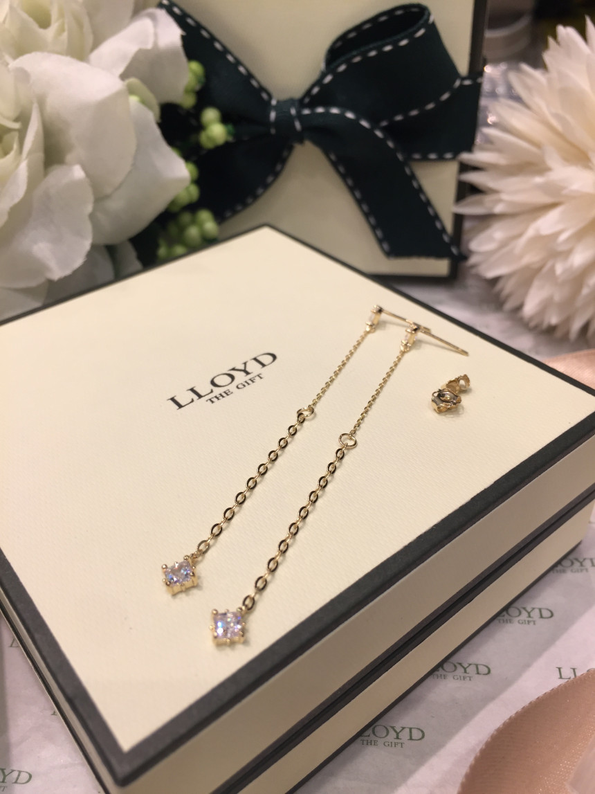 <b><p>Lloyd 2WAY Chain drop earrgs LPSH2005 Pisien</p></b><b><p>ロイド 2WAY チェーンドロップピアス LPSH2005 パリジエンこと 代の女性</p></b><br /><br /><p align='center'>